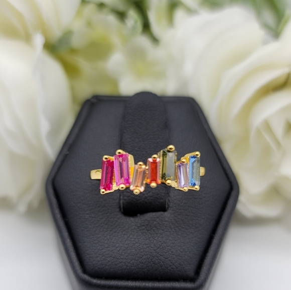 ❤️ COLORFUL SPIRIT STERLING SILVER RING - Picture 11 of 11